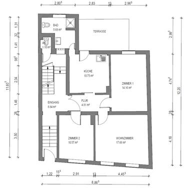 Foto - Etagenwohnung in Völklingen zur Miete