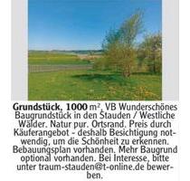 Baugrundstücke - 360.000,00&nbsp;EUR Kaufpreis, ca.&nbsp; 0,00&nbsp;m&sup2; in Fischach (PLZ: 86850)