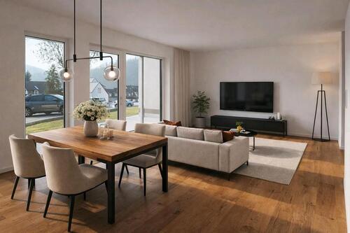 Foto - Moderne 2-Zimmer Neubau-Eigentumswohnung mit Terrasse