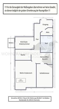 Foto - Etagenwohnung zur Miete in Chemnitz