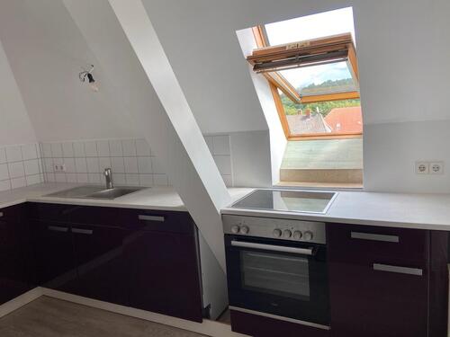 Foto - 2-Raumwohnung im Dachgeschoß mit Einbauküche