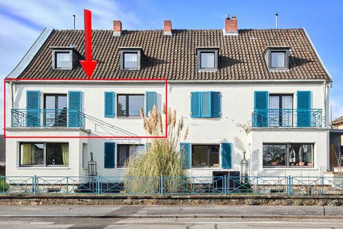 Foto - Bright 2.5-room apartment with 2 balconies! Quiet location in Kostheim - only 8 min to Clay Kaserne