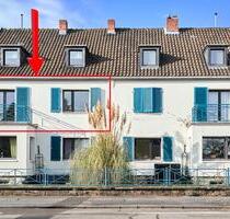 Bright 2.5-room apartment with 2 balconies! Quiet location in Kostheim - only 8 min to Clay Kaserne - Wiesbaden Mainz-Kostheim