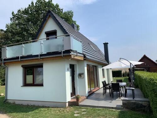 Foto - Schönes Ferienhaus am Plauer See mit Wasserzugang und Seeblick