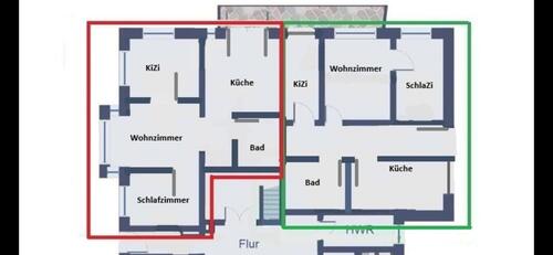 Foto - 2x 80qm Wohnungen zu vermieten. Pferdehaltumg möglich