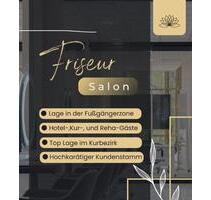 Friseursalon in der Fußgängerzone von Bad Wildungen