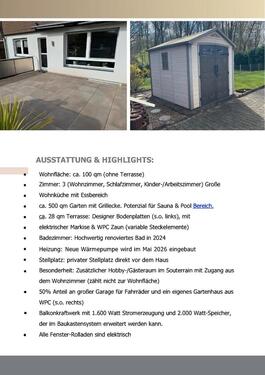 Foto - 3.5 Zimmer Erdgeschoßwohnung zum Kaufen in Oberhausen