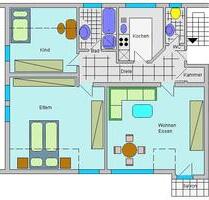 3 Raumwohnung in Sülzenbrücken mit Balkon - Arnstadt