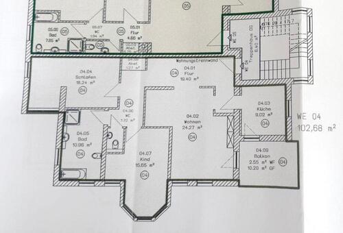 Foto - Helle frisch renovierte Wohnung in ruhiger Lage in Friedrichroda