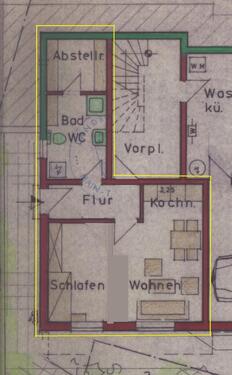 Foto - 1 Zimmer-Wohnung mit Einbauküche in Niederstetten