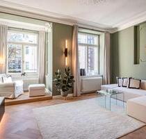 Sehr edel ausgestattete, möblierte 4-Zimmer-Altbauwohnung - München Ludwigsvorstadt-Isarvorstadt
