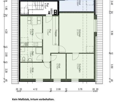 Foto - 4 Zimmer Dachgeschoßwohnung zur Miete in Niebüll