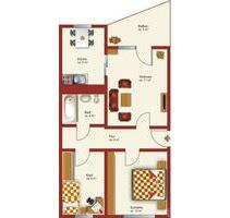 Die Wohnung befindet sich in einem sanierten Mehrfamilienhaus in Zentrumsnähe. - Parchim