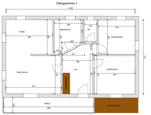 Foto - 5 Zimmer Maisonettenwohnung in Bartholomä