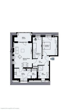 Foto - 3 Zimmer Etagenwohnung zur Miete in Bremen