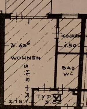 Foto - 1-Zimmer Wohnung mit Balkon in Husum - frisch renoviert!