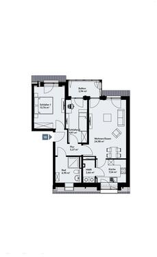 Foto - 3 Zimmer Etagenwohnung zur Miete in Bremen