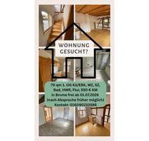 Wohnung in Brome zu vermieten… - 550,00&nbsp;EUR Kaltmiete, ca.&nbsp; 70,00&nbsp;m&sup2; in Brome (PLZ: 38465)