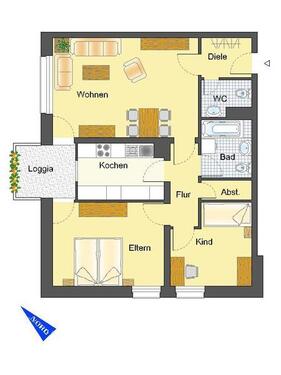 Foto - Etagenwohnung in Essen