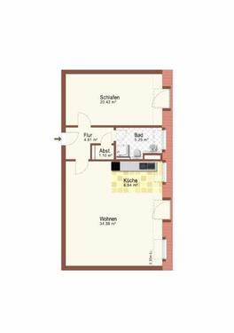 Foto - 2 Zimmer Etagenwohnung in Dresden