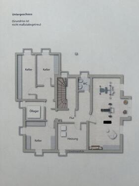 Foto - Helle 2-Zimmer Wohnung im Souterrain mit Terrasse & Garten, 51 m²