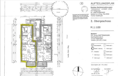Foto - Wohnung in Waiblingen an Senioren ab 60 Jahren zu vermieten