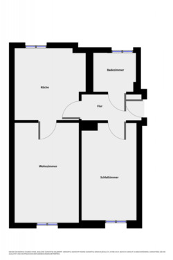 Foto - 2 Zimmer Erdgeschoßwohnung zur Miete in Halle (Saale)