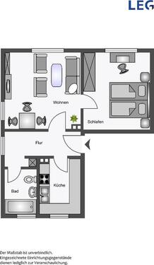 Foto - Etagenwohnung zur Miete in Hamm