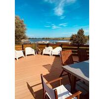 Ferienhaus Ferienwohnung Urlaub Nordsee Elbe Dachterrasse - Wewelsfleth