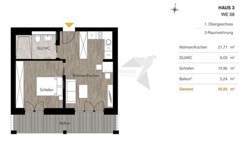 Foto - Etagenwohnung zur Miete in Chemnitz