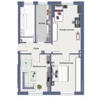Über Ihnen? Niemand! 3,5 Raum Wohnung im 2.0G - Gladbeck