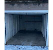 Garage in Weißenfels West mit Licht und Strom zu vermieten