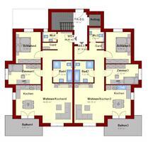 Schicke, neuwertige 3-Zi-Wohnung am Kurpark, Wohnung Nr. 4 - Bad Kissingen