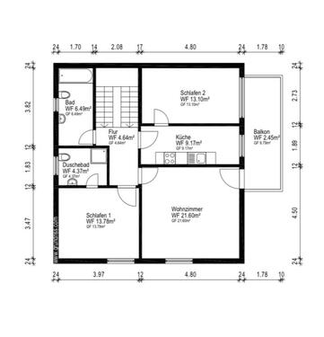 Foto - Etagenwohnung zur Miete in Timmendorfer Strand