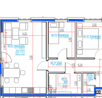 Schöne, helle Neubauwohnung 3-ZKB mit Terasse in Espenau
