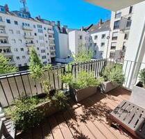 Teilmöblierte 3-Zimmerwohnung - perfekt für homeoffice - Frankfurt am Main Gutleutviertel