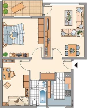 Foto - Erdgeschoßwohnung in Gelsenkirchen zur Miete