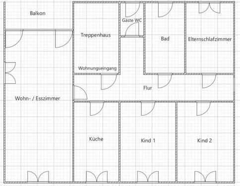 Foto - 4 Zimmer Erdgeschoßwohnung in Hadamar