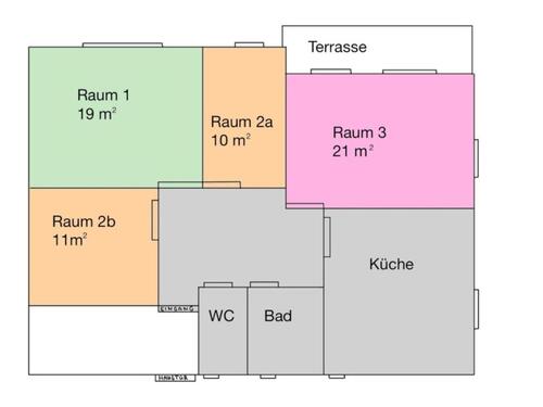 Foto - 4 Zimmer Etagenwohnung zur Miete in Mühldorf am Inn