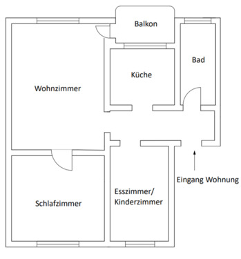 Foto - Schöne 3-Raum-Wohnung mit Balkon in Essen-Katernberg
