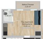 Foto - Saniertes Apartment – mit Balkon