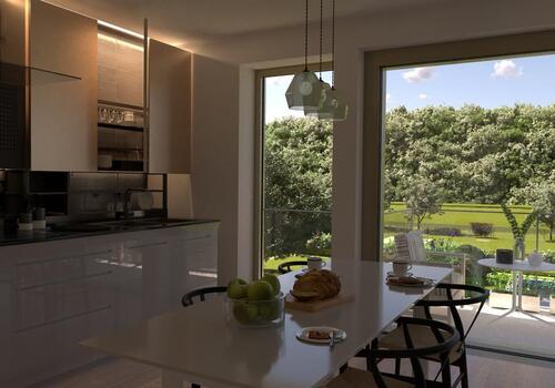 Foto - Schöne 3-Zimmer Neubau-Wohnung mit Seeblick in Schwabing