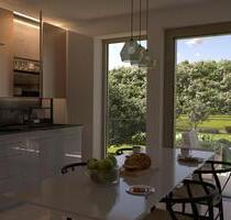 Schöne 3-Zimmer Neubau-Wohnung mit Seeblick in Schwabing - München Schwabing-Freimann