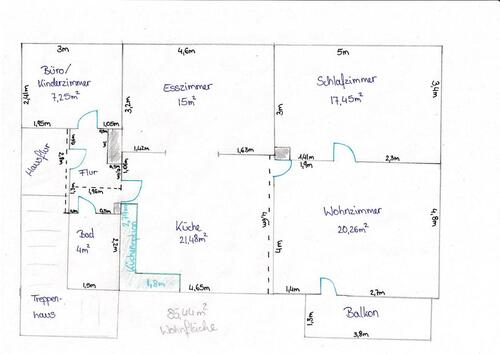Foto - Erstbezug nach umfassender Sanierung, 4 Zimmer, Küche+ Bad