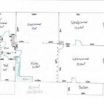 Erstbezug nach umfassender Sanierung, 4 Zimmer, Küche+ Bad - Melsungen