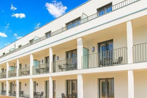 Foto - Barrierefreie 2-Raum-Whg. mit Südterrasse und Einbauküche am Pelzmühlenteich