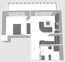 2-Raum, 48m², Schöne Mietwohnung mit Balkon Merseburg,