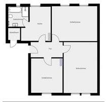 3-Raum-Wohnung in Wefensleben OT Belsdorf - Eilsleben
