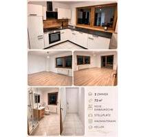 Moderniesierte Wohnung 73m2, 2 Zimmer, Stellplatz, großer Balkon - Schwörstadt