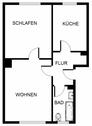 Foto - Schöne 2-Zimmer-Wohung mit Balkon und hochwertiger Küche!